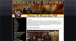 Desktop Screenshot of bergenfieldfd.org